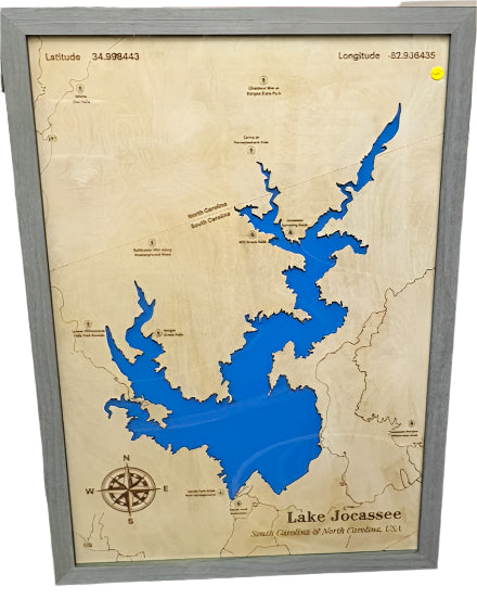 24 x 36 2 Layered Lake Jocasse Design