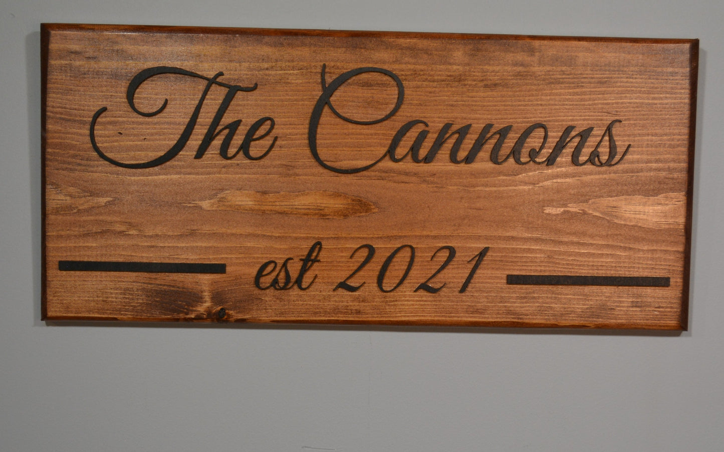 Rustic Name Sign