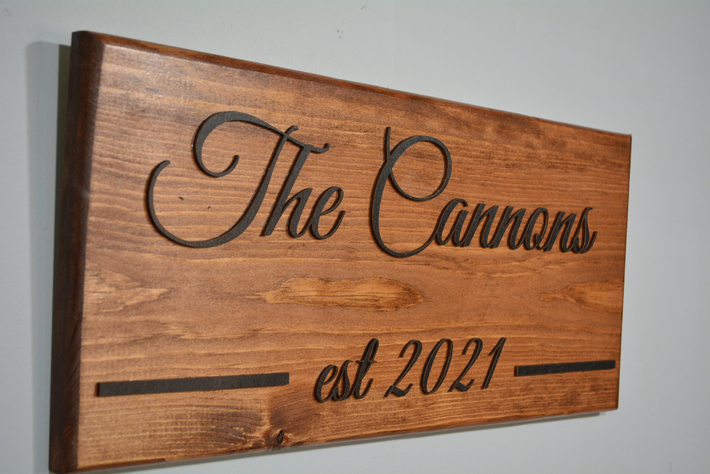 Rustic Name Sign