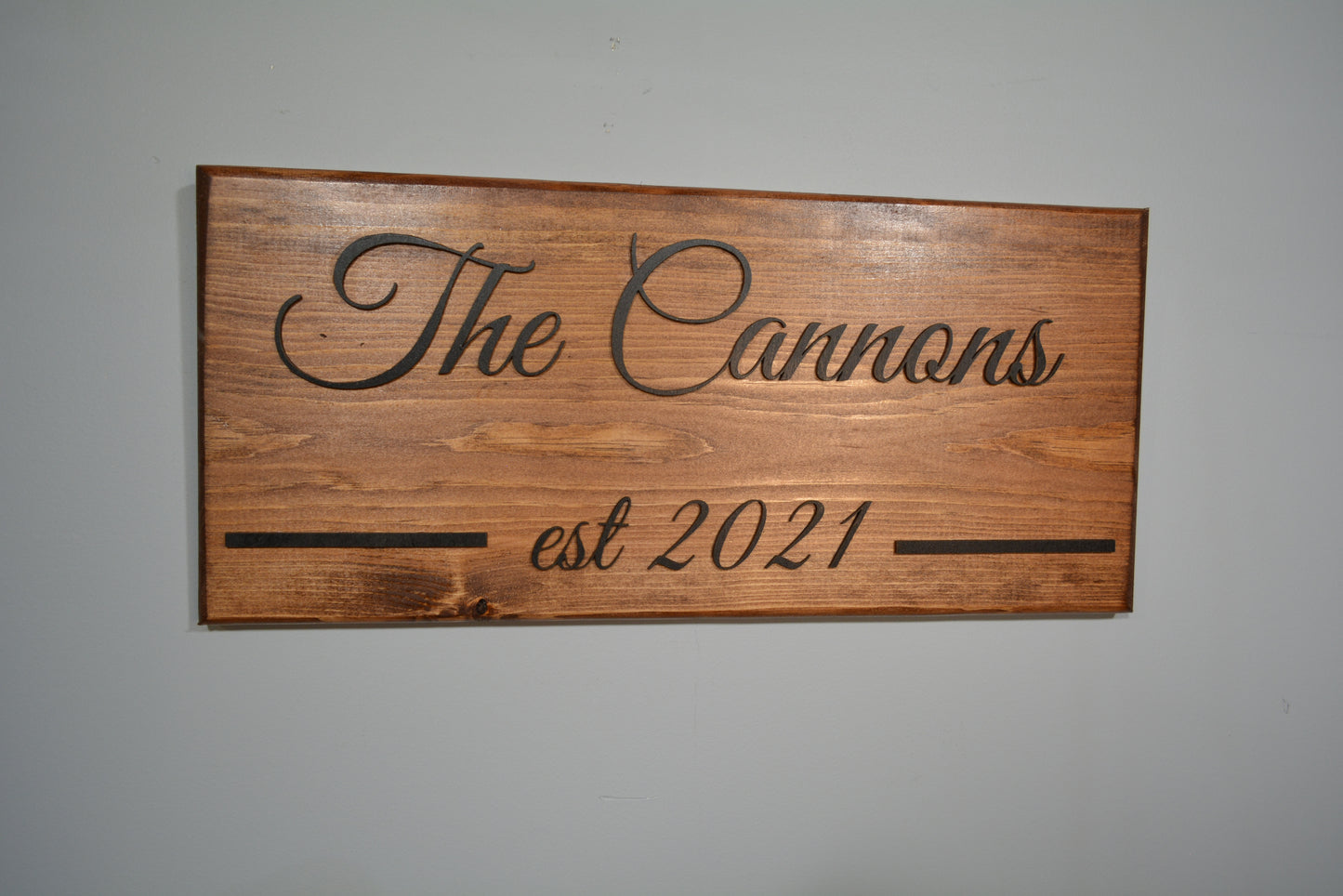 Rustic Name Sign