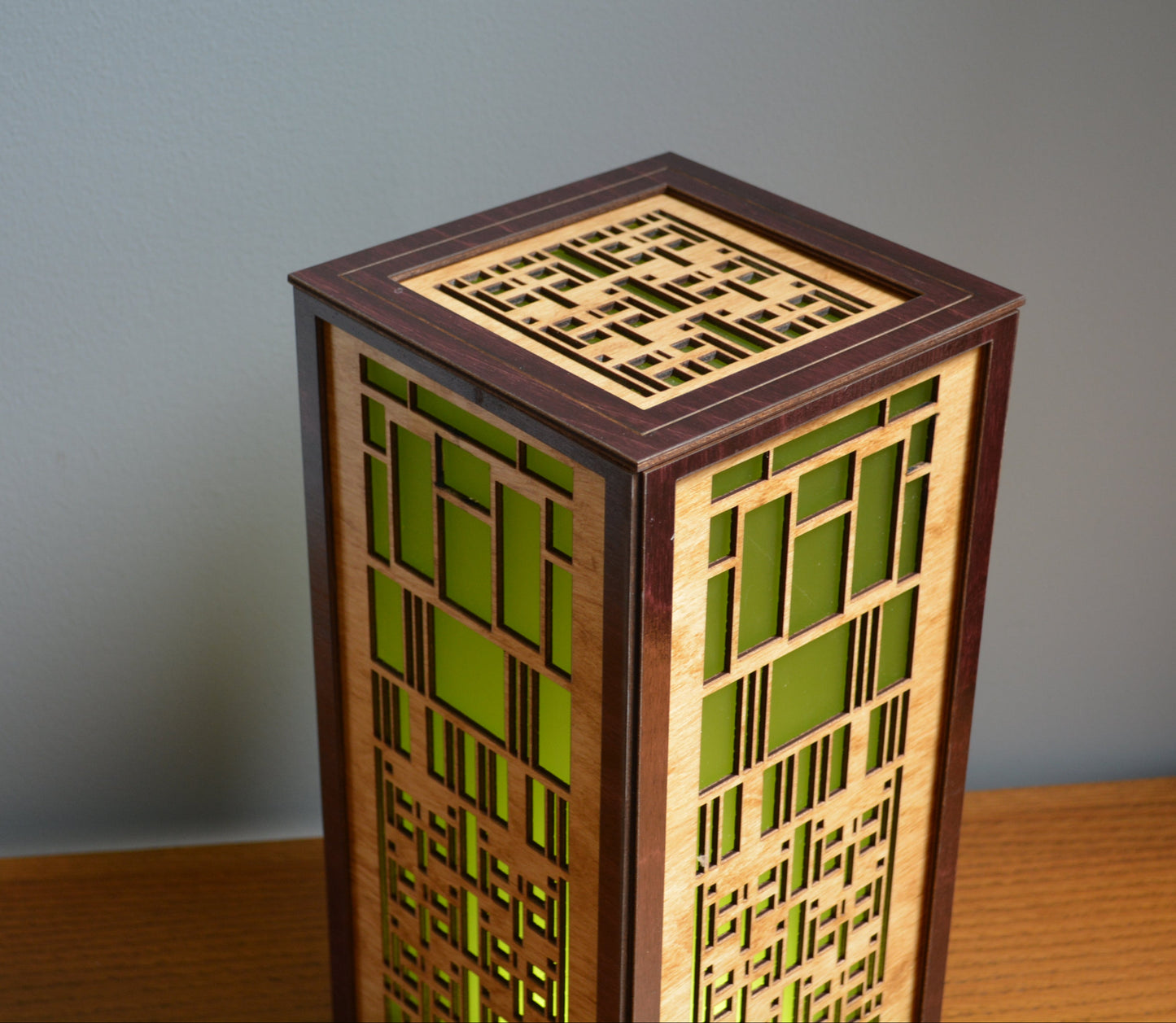 Frank Llyod Wright Table Accent Lamp The Dana Design