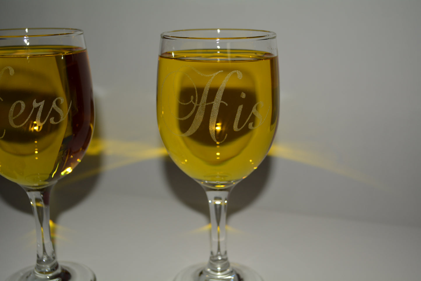 Personalized Engraved Wine Glasses