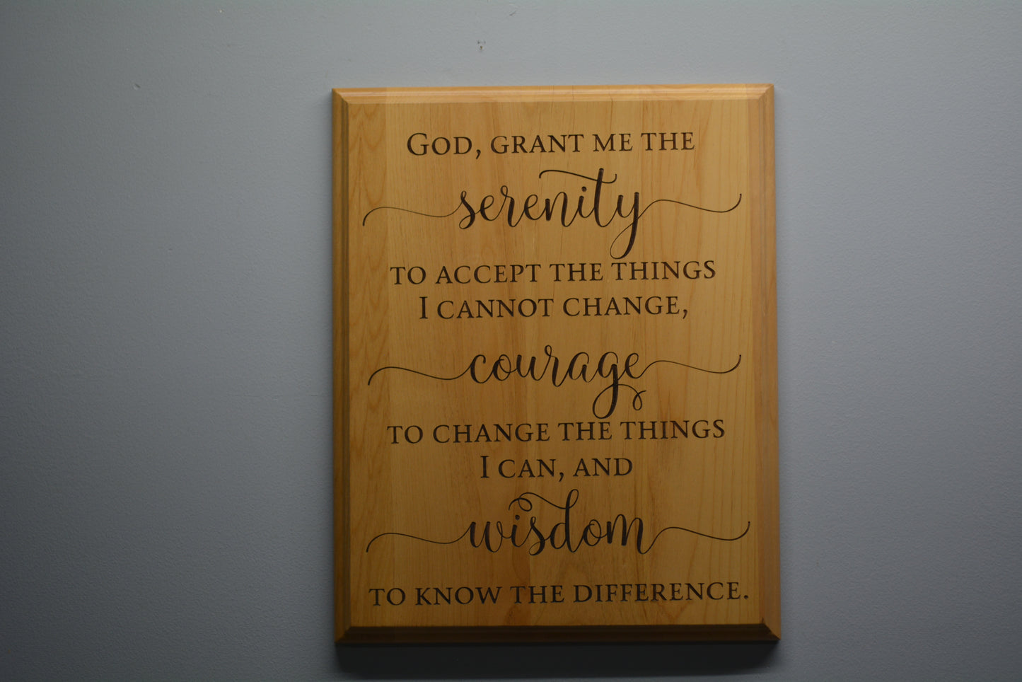 Serenity Prayer