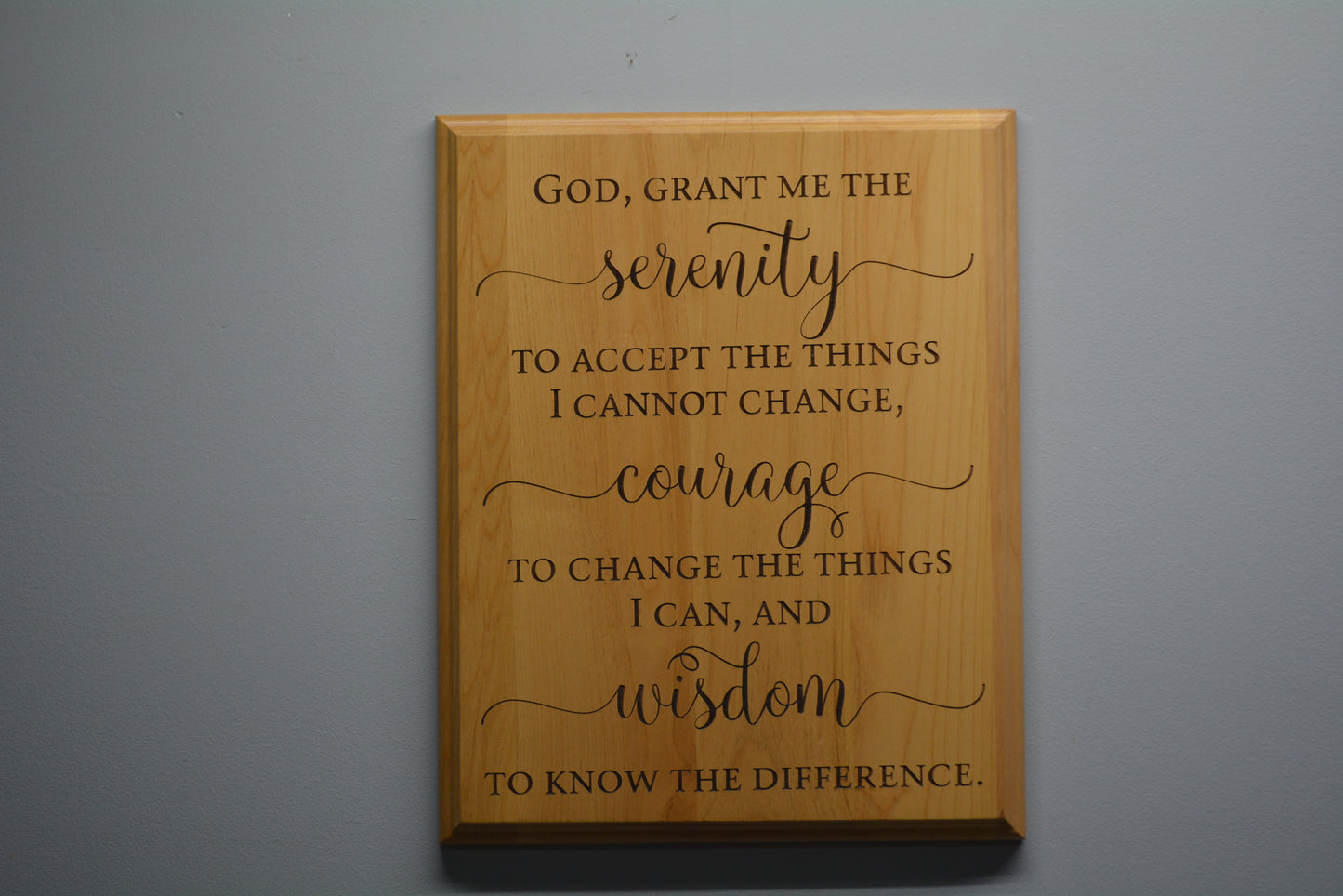 Serenity Prayer