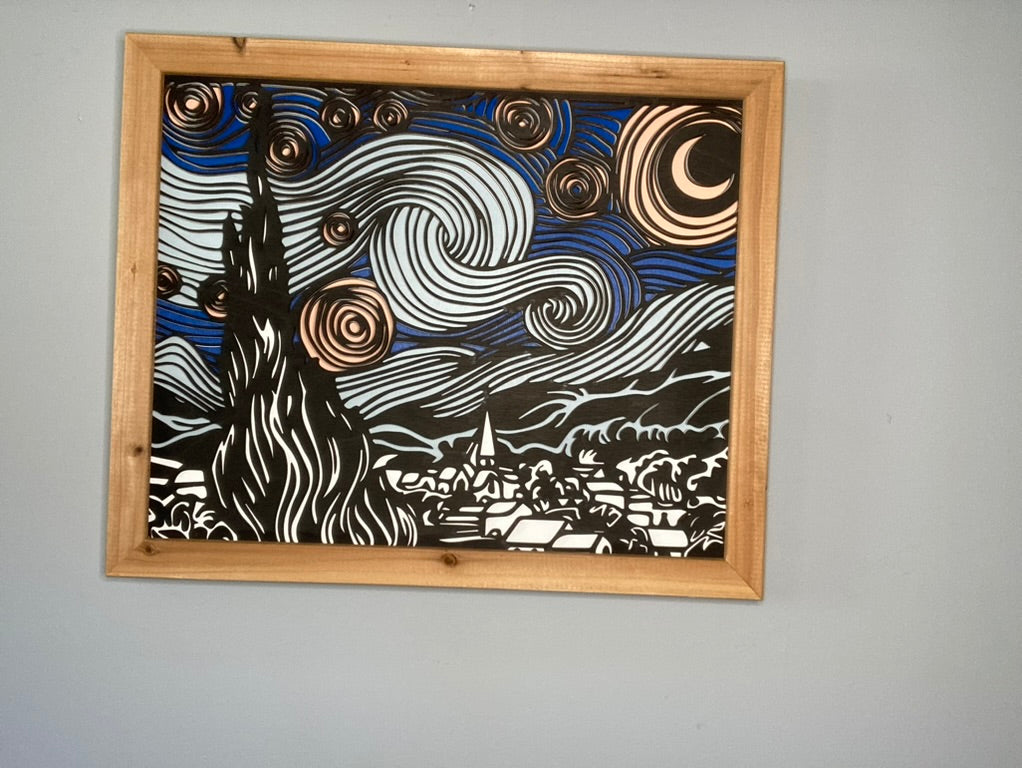 Starry Night Multi Layered