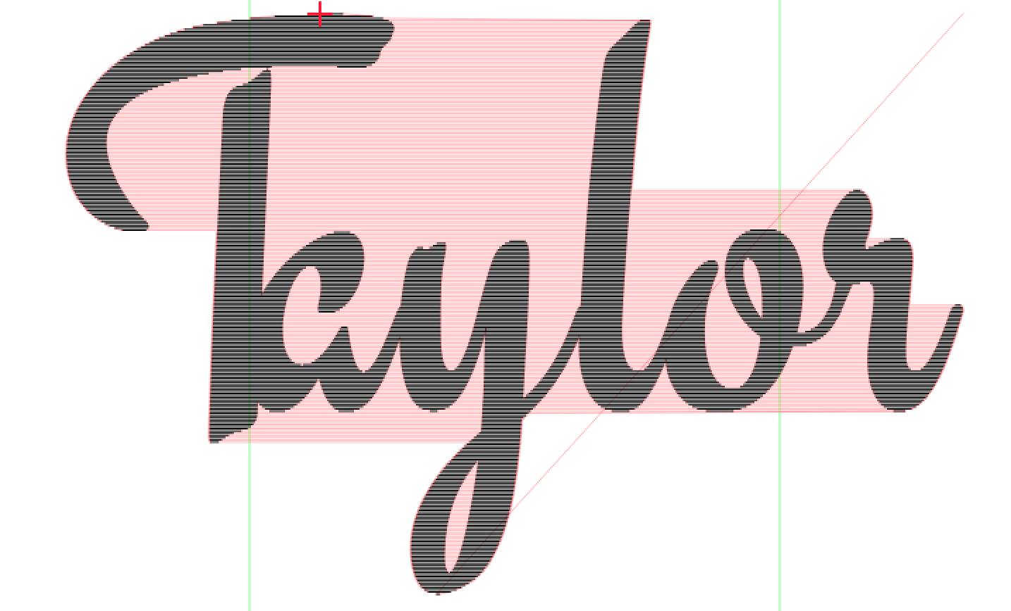 Wall Hanging Name Signs 24" x 12"x 1/4" approx. size