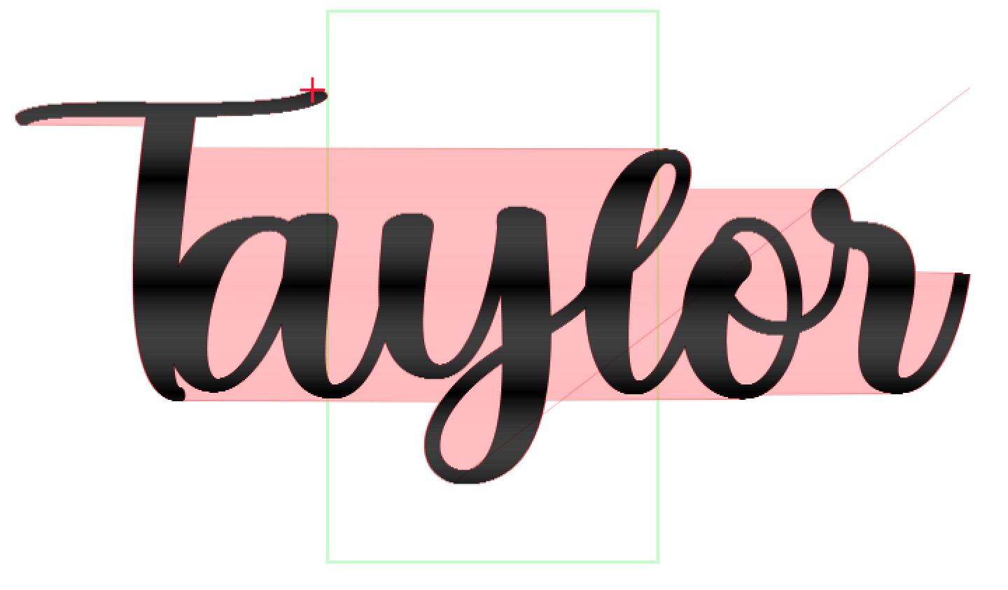 Wall Hanging Name Signs 24" x 12"x 1/4" approx. size