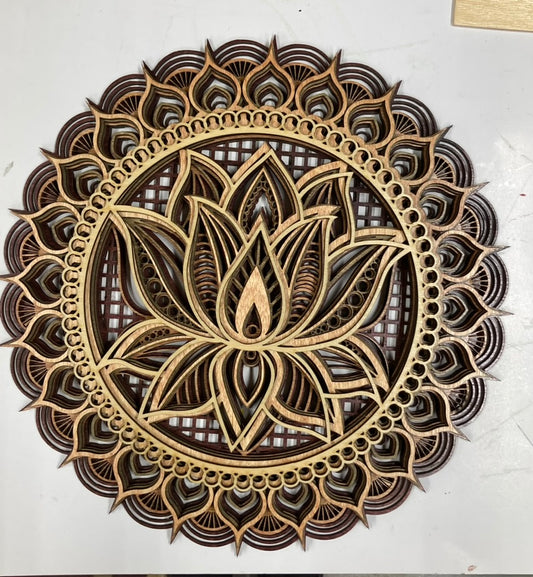 5 Layer Mandala Lotus