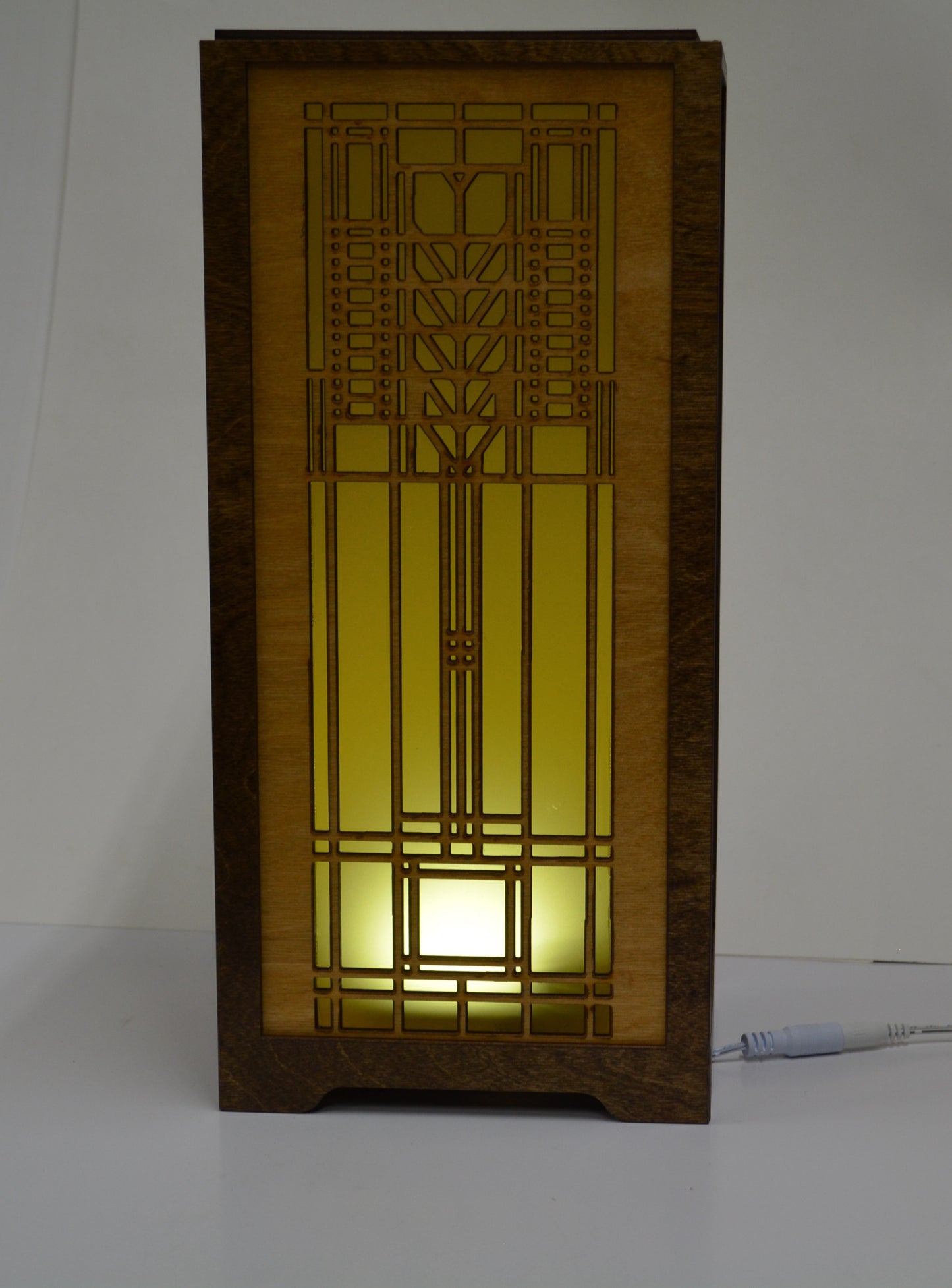 Frank Llyod Wright Table Accent Lamp Tree of Life.
