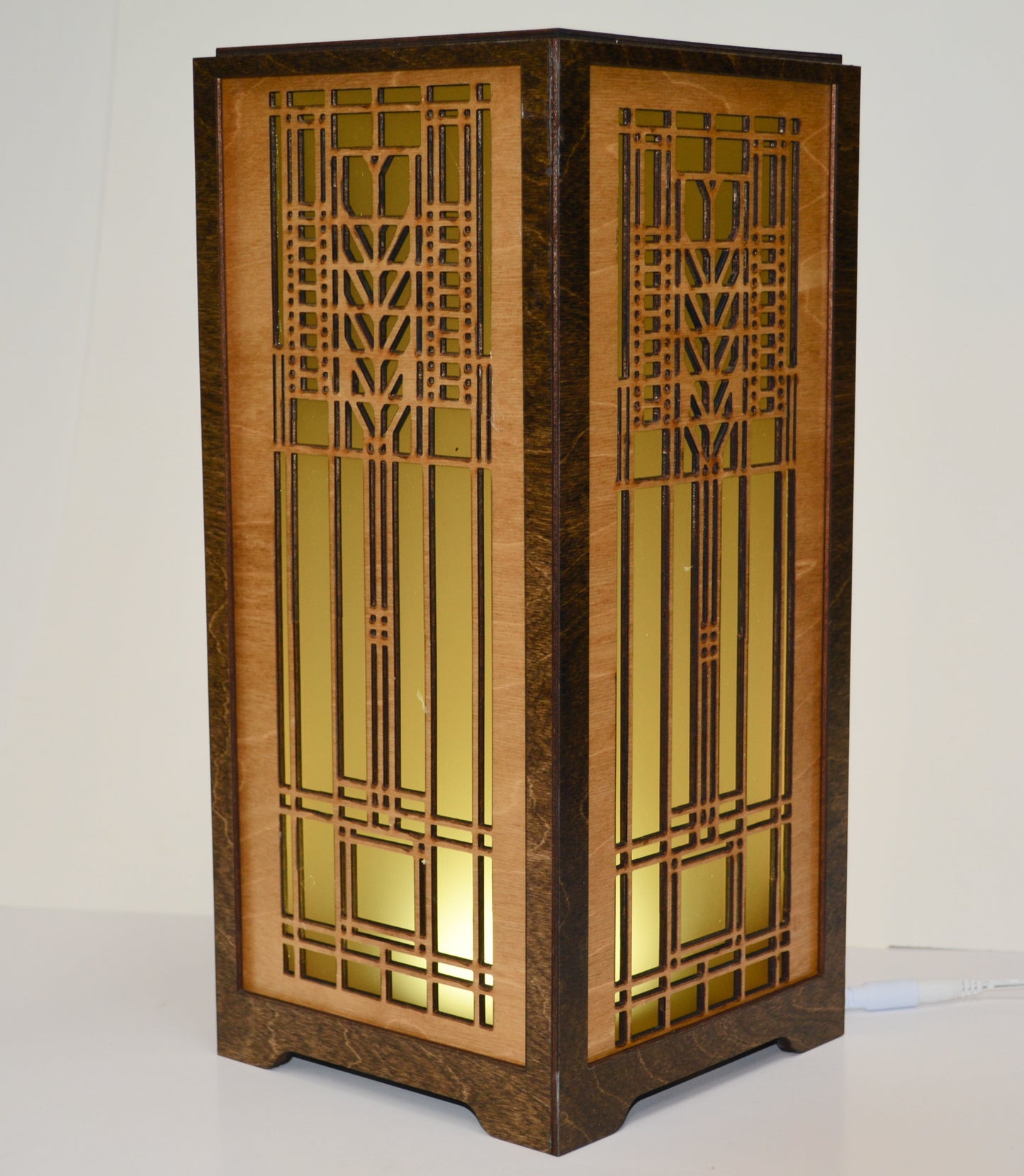 Frank Llyod Wright Table Accent Lamp Tree of Life.