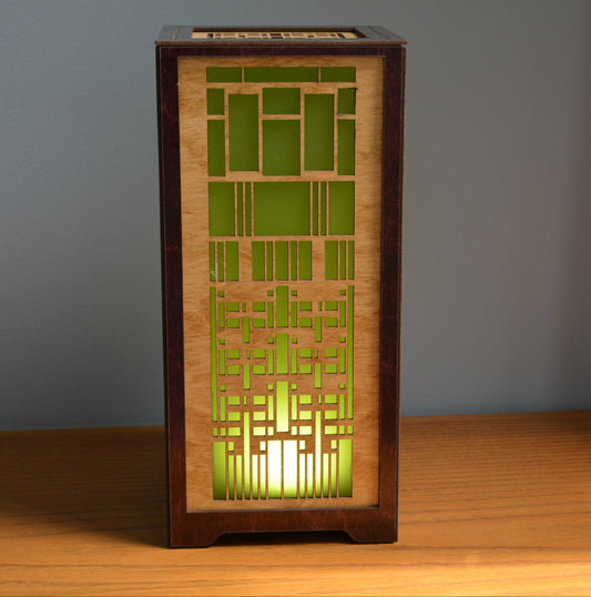 Frank Llyod Wright Table Accent Lamp The Dana Design