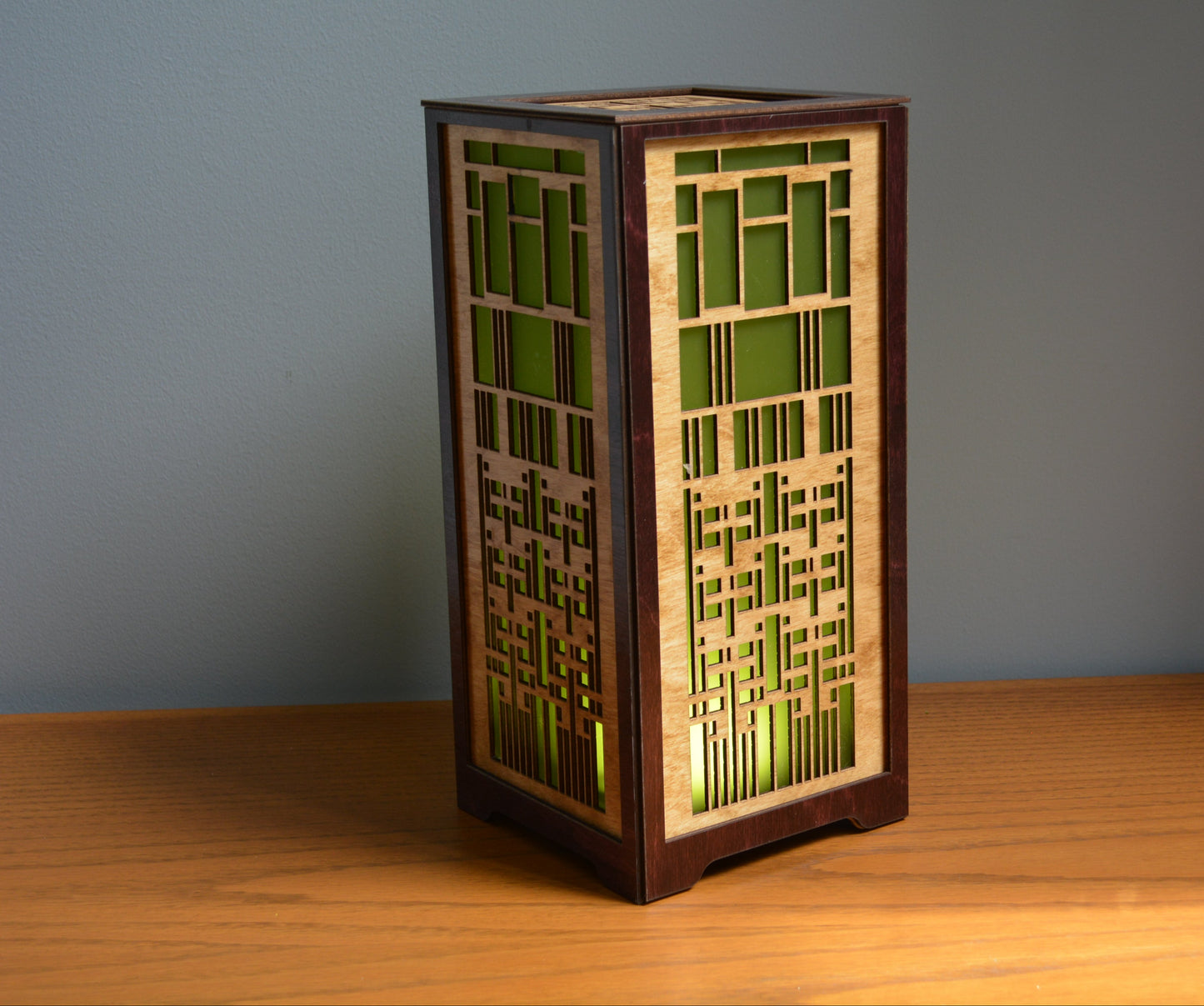 Frank Llyod Wright Table Accent Lamp The Dana Design