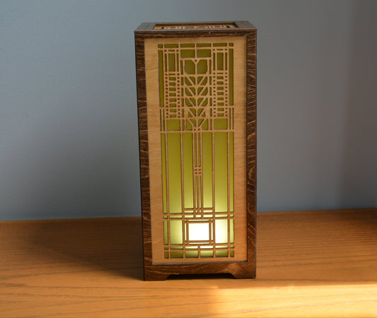 Frank Llyod Wright Table Accent Lamp Tree of Life.