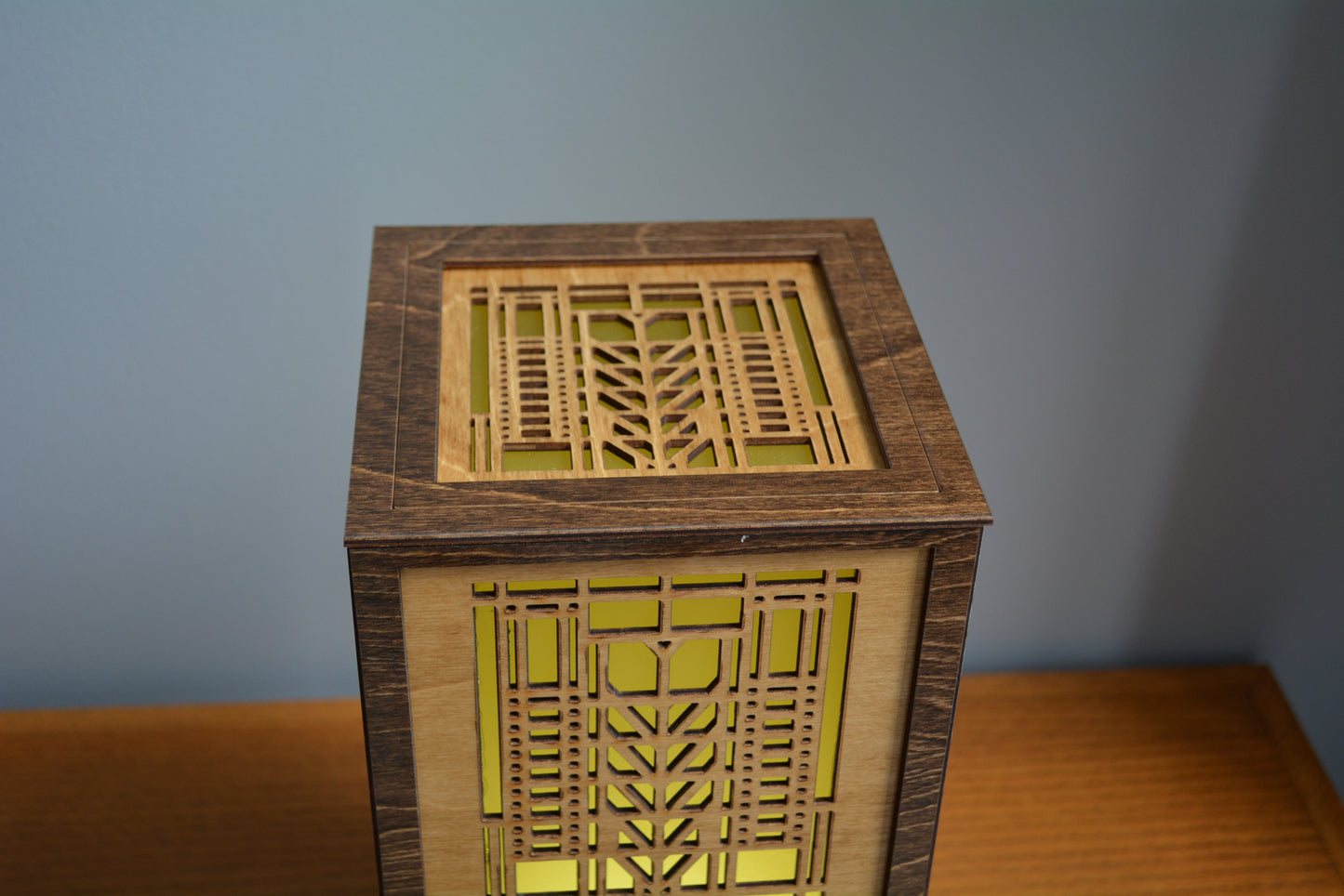 Frank Llyod Wright Table Accent Lamp Tree of Life.